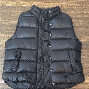 J crew Black Puffer Vest
